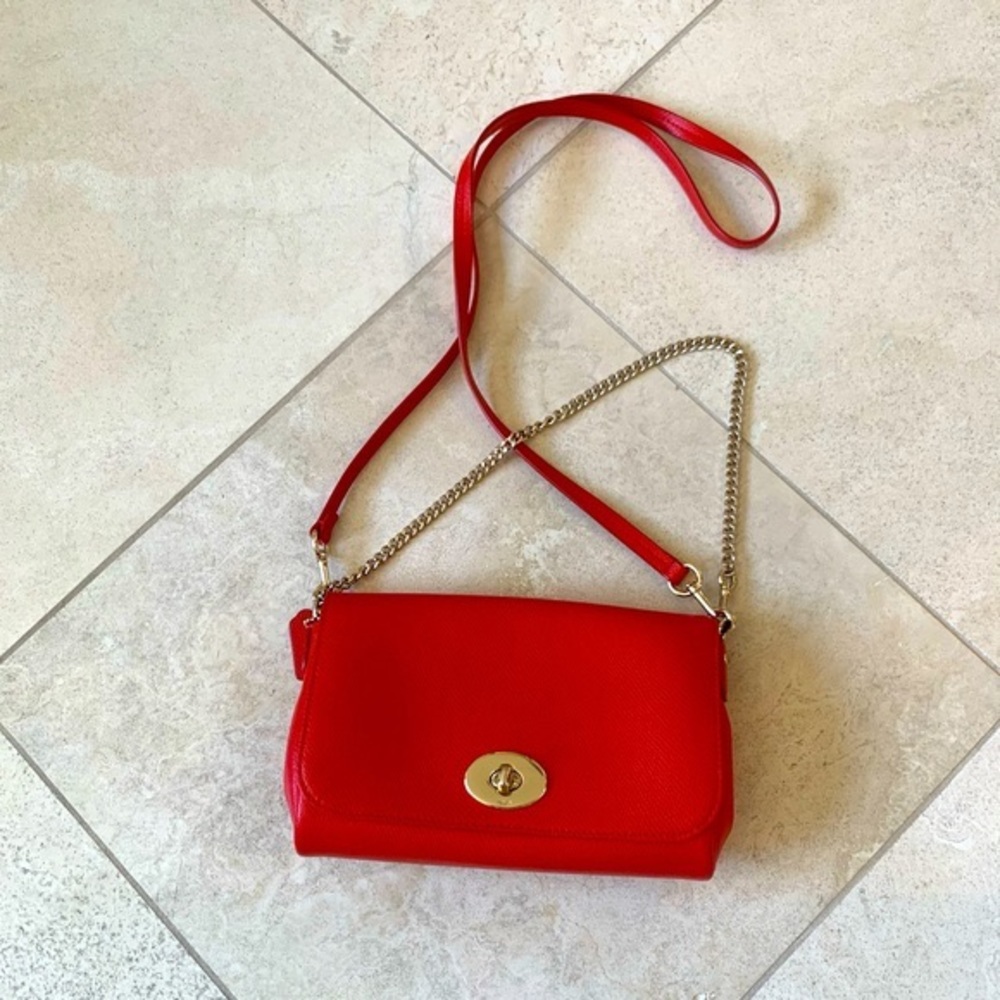 Coach two way small crossbody bag